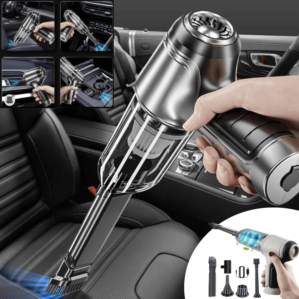 Car Vacuum Cleaner 26000PA Strong Suction Wireless Portable Vacuum